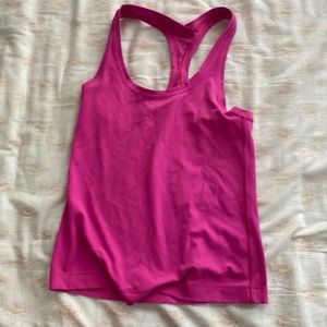 Sonic pink lululemon cool racerback tank